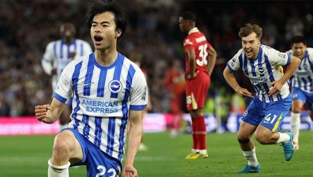 Brighton, şampiyon Liverpool karşısında galip!
