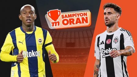 Dev derbide Fenerbahçe’nin konuğu Beşiktaş! Maçın heyecanı Şampiyon Oranlar ile Misli’de