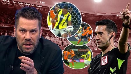 Fırat Aydınus, Başakşehir-Fenerbahçe maçının hakemi Burak Pakkan’ın performansını kıymetlendirdi: ‘Dzeko’nun düşürülmesi penaltıydı, Talisca ikinci sarıdan atılmalıydı’
