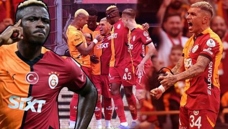 Galatasaray’da bir ilk! Osimhen rekorunu kırdı, Torreira gollerine devam etti