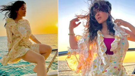 Hayatında bunu da göreceği varmış: Bu yaşında bikinili kapak pozu verdi… 100 taneden biri vücuduna oldu!