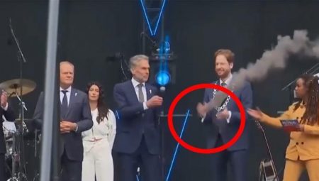 Hollanda’da Gazze protestosu: Başbakanlara sis bombası atıldı