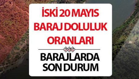 İSKİ İSTANBUL BARAJ DOLULUK ORANLARI 20 MAYIS | İSKİ Baraj doluluk oranı yüzdesi