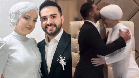 Kadir Ezildi ve Gamze Türkmen evlendi