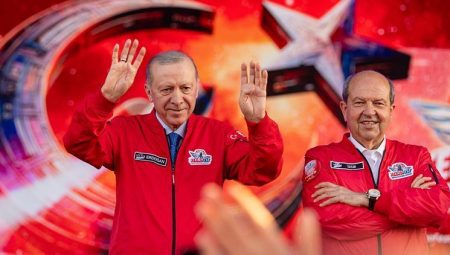 KKTC Cumhurbaşkanı Tatar, TEKNOFEST KKTC’nin kapanışında konuştu: ‘GKRY farklı hesaplar peşinde’