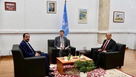 KKTC ve Rum İdaresi önderleri görüştü