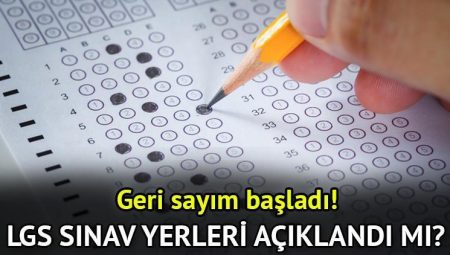 LGS 2025 ne vakit yapılacak, kaç gün kaldı? LGS imtihan giriş yerleri dokümanı yayınlandı mı?