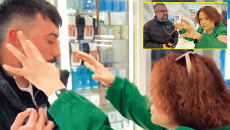 Müjde Ar’ın gergin anları… Muhabirlerin üzerine yürüdü!