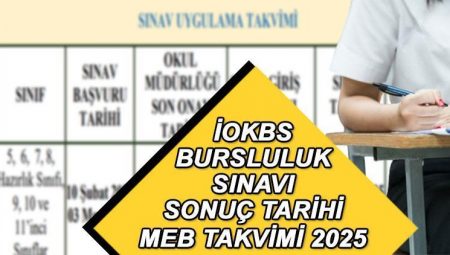 TARİH BELLİ OLDU! Bursluluk Sınavı sonuçları ne vakit açıklanacak? İOKBS sonuçları nereden, nasıl sorgulanır?