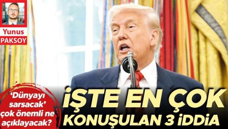 Trump ‘dünyayı sarsacak’ çok kıymetli ne açıklayacak