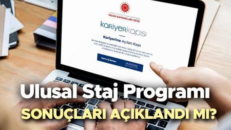 Ulusal Staj Programı sonuç tarihi 2025 son durum || Ulusal Staj Programı ne vakit açıklanacak, açıklandı mı? Ulusal Staj Programı (USP) 2025 sonuçları için kritik günler…