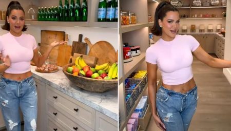 Ünlü yıldız milyonluk konutunun kilerini açtı… Bütün sihir işte burada başlıyor