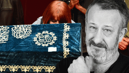 Usta sanatçı Naşit Özcan’a veda… Eşi tabutunu öperek uğurladı!