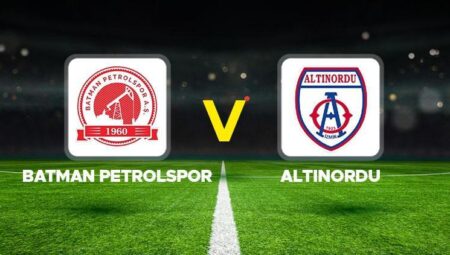 Batman Petrolspor-Altınordu maçı ne vakit, saat kaçta, hangi kanalda? 2. Lig Play-Off 3. Çeşit rövanş mücadelesi!