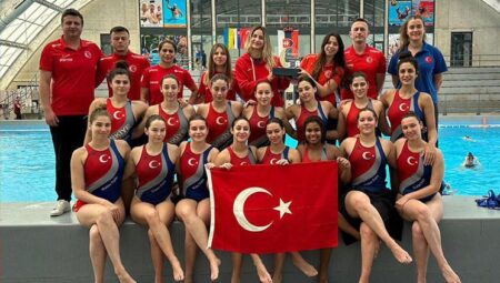 Bayan Sutopu Ulusal Grubu, Slovakya’da şampiyon oldu