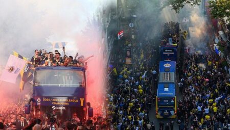 Fenerbahçe Beko, EuroLeague şampiyonluğunu kutladı!