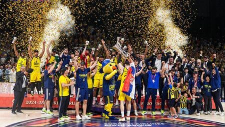 Fenerbahçe Beko’ya sportmenler ve futbol ekibinden kutlamalar!