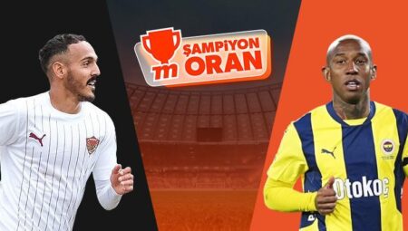 Fenerbahçe, Hatayspor deplasmanında! Maçın heyecanı Şampiyon Oranlar ve Canlı Sohbet ile Misli’de