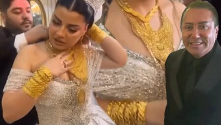 Murat Övüç oğlu Burak Can’ı evlendirdi… Gelinine kilolarca altın taktı!
