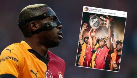 Osimhen’den baş karıştıran paylaşım: ‘Gitmeden evvel…’
