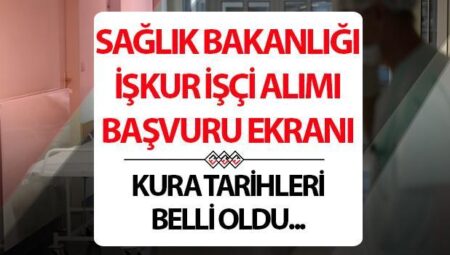 SAĞLIK BAKANLIĞI KURA NE ZAMAN? 2025 Sıhhat Bakanlığı personel alımı kura çekilişi sonuçları ne vakit açıklanacak?