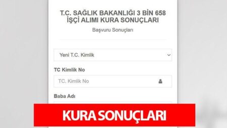 SAĞLIK BAKANLIĞI KURA SONUÇLARI YOUTUBE CANLI YAYIN: Vilayetlere nazaran çekiliş saat bilgisi… Hastane kura çekimi personel alımı sonuçları..