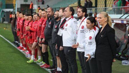A Ulusal Bayan Futbol Ekibi, UEFA Uluslar Ligi’nde yarın Yunanistan ile karşılaşacak