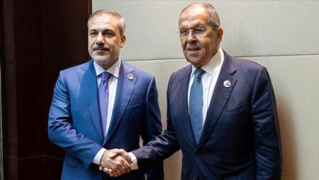 Dışişleri Bakanı Hakan Fidan Lavrov ile görüştü