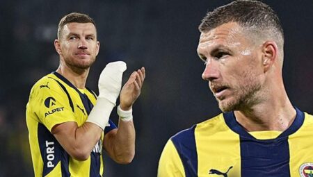 Edin Dzeko, Fenerbahçe’ye veda etti!