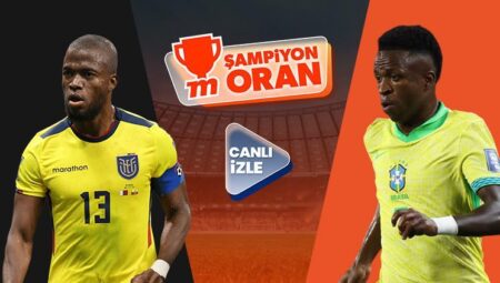 Ekvador, Dünya Kupası Elemeleri’nde Brezilya’yı konuk edecek! Kritik maçın heyecanı Şampiyon Oranlar ile Misli’de