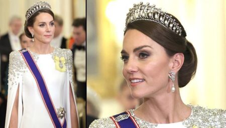 Kayınpederi öldüğü an perde açılacak… Kate kapalı kapılar gerisinde tacını giydi bile!