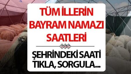 KURBAN BAYRAMI NAMAZI SAATİ 2025 | Kurban Bayramı namazı saat kaçta kılınacak, ne vakit? Diyanet bayram namazı saatleri İstanbul, Ankara, İzmir ve vilayet il (tüm iller) belirli oldu!