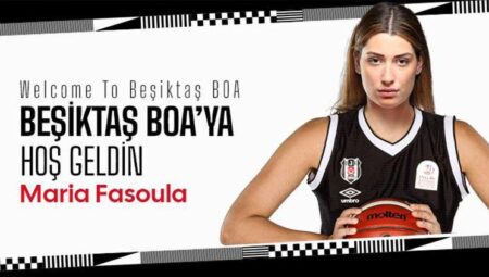 Maria Fasoula Beşiktaş BOA’da
