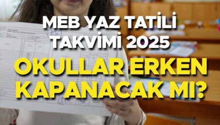 Okullar 2. devir ne vakit kapanacak, karne günü erkene (öne) çekildi mi? Bayram tatili uzayacak mı, yaz tatili Haziran’ın kaçında başlıyor? Bakan Tekin’den bayram öncesi kıymetli açıklama!