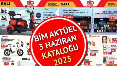 YARIN SATIŞTA! 3 HAZİRAN BİM KATALOĞU 2025 KURBAN BAYRAMI (İNDİRİMLİ ÜRÜNLER) || Bim 6 Haziran 2025 kataloğu yok mu, olacak mı? Bim aktüel katalog 3 Tekerlekli Elektrikli Motor, Kalın Teker Elektrikli Bisiklet, BTU Klima getiriyor!